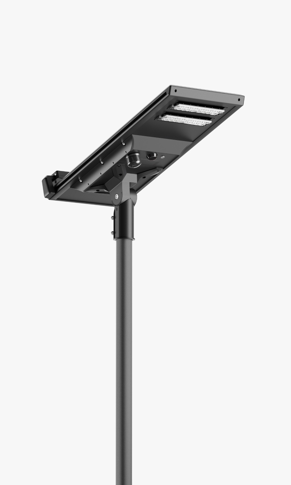 Lampu Jalan Surya Terintegrasi Pembersih Otomatis thumbnail 2